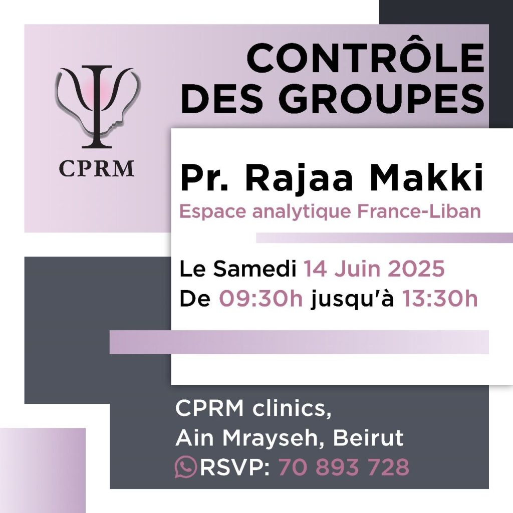 CONTRÔLE DES GROUPES